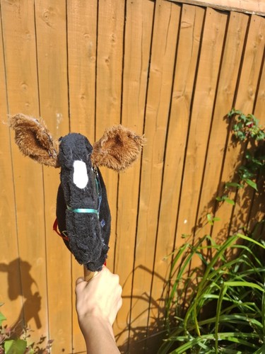 Handmade hobby horse black - handmade,