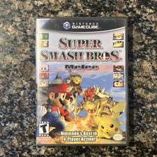 Super Smash Bros Melee Gamecube CIB Complete (NTSC US USA Version)