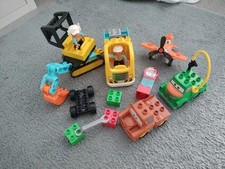 Construction Duplo 10931 Disney Cars Planes Mater Dusty Chug 10509 Retired Set 