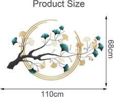 Ainydie Luxury Metal Ginkgo
