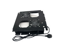 Fan Tray Prism 2 Way IP Roof Mounted Black FAN2RM