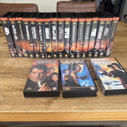 007 james bond vhs - 007,
