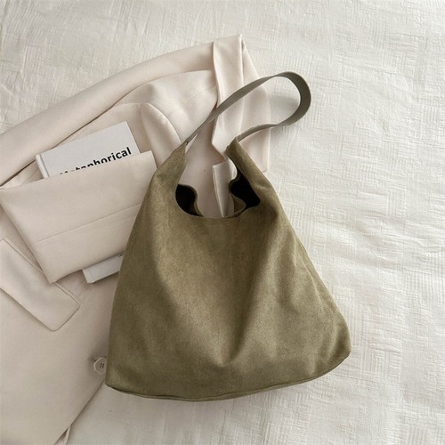 Large capacity suede - large, shoulder