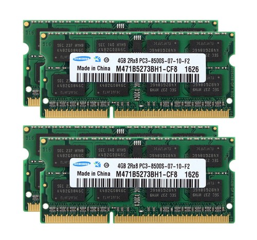 Samsung 4pcs 4gb 2rx8 ddr3 - 4gb,