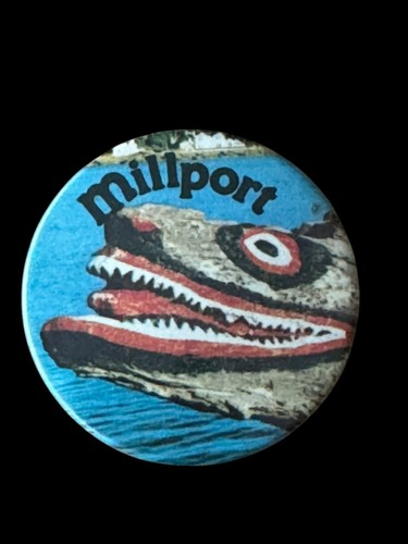 Vintage button badge - vintage,