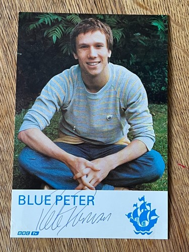 Hand signed blue - signed, "blue
