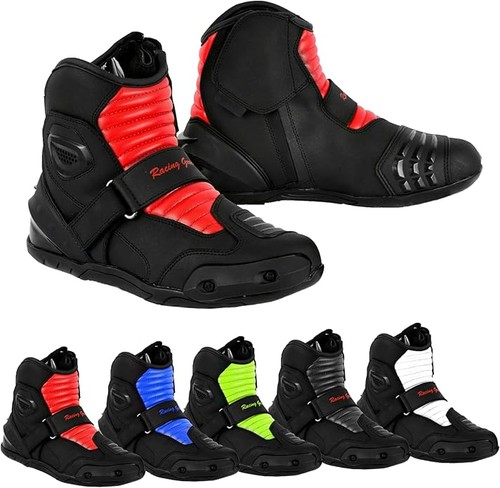 Mens motorbike leather boots - mens,