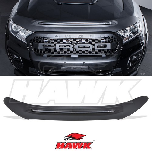 Matte black front bonnet - matte,