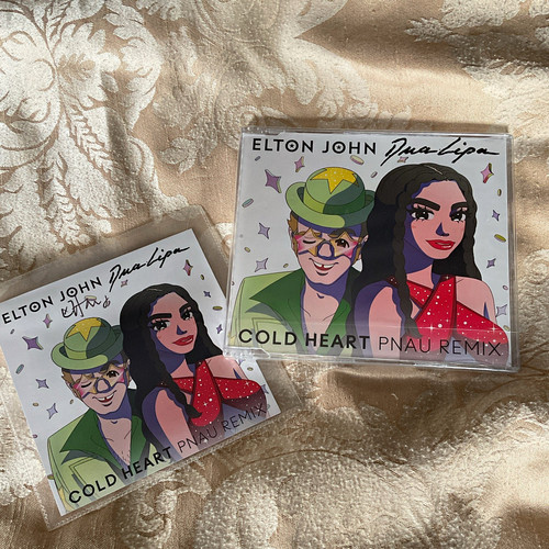 Elton john dua cold - cold, heart