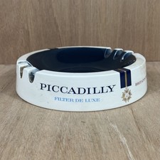 Piccadilly vintage ashtray retro ceramic cigarette cigar 1960s 1970s old school