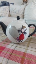 SANTORO GORJUSS 'PURRRRRFECT LOVE' TEAPOT (B)  Cat 