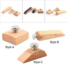 Wooden Sanding Block Edge Treatment for Woodworking