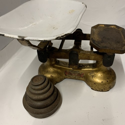 Cast iron weighing scales j - iron,