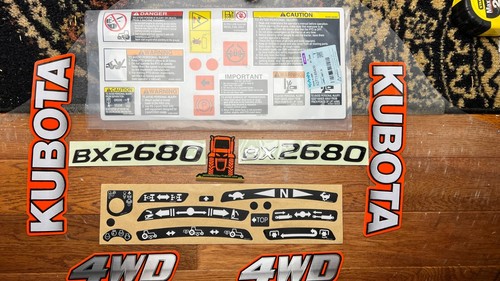 Oem kubota 2680 tractor - tractor, bx