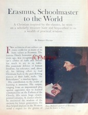 ERASMUS - 'Schoolmaster to the
