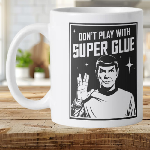 Don play with super glue - don't,