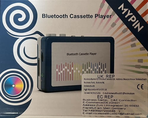 Mypin bluetooth cassette - bluetooth,