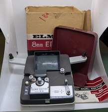 Elmo Model RS 8mm Dual Editor 8mm In Original Box + Instructions. 
