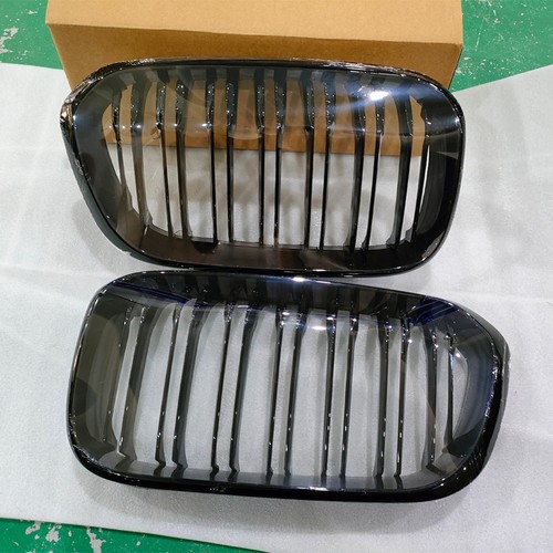 Gloss black front kidney grill - gloss,