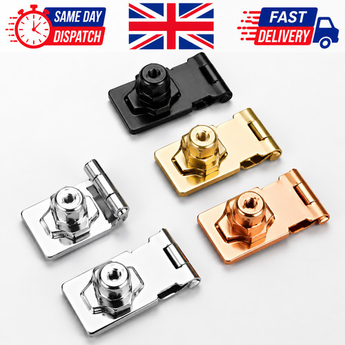 Locking hasp and - and, with