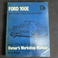 Ford 100E Prefect Anglia Escort Squire 1953-1962 Haynes Workshop Manual 