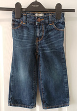 Baby GAP Boys' Jeans Age 18-24mths Elastic Waist Straight Very Good Condition