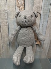 Asda Striped Teddy Comforter