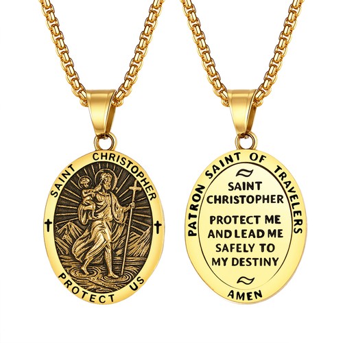 Christopher necklace men - christopher, men's