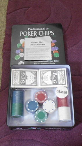 Professional poker chip - professional, set