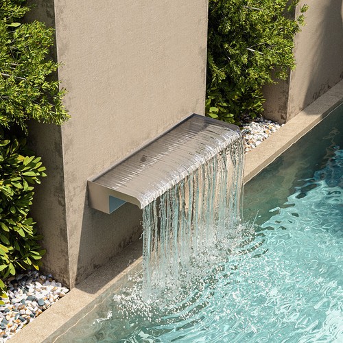 Stainless steel spillway - steel,