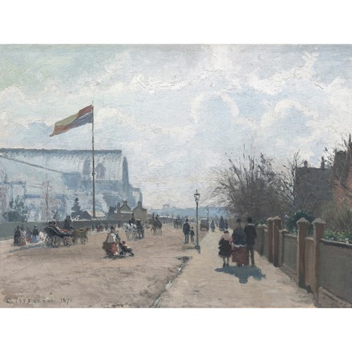 Pissarro crystal palace - crystal,