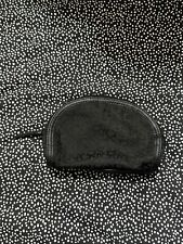 DKNY Monogram Logo Oval Make Up Bag Cosmetic Case Y2k Print 