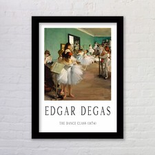 Framed Edgar Degas Exhibition