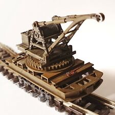 009 narrow gauge wagon sleeper crane NE Miniatures oo9