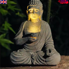 "Solar Buddha Statue for