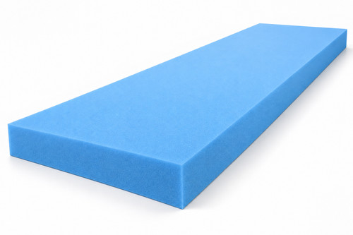 Custom cut high - high-density, blue