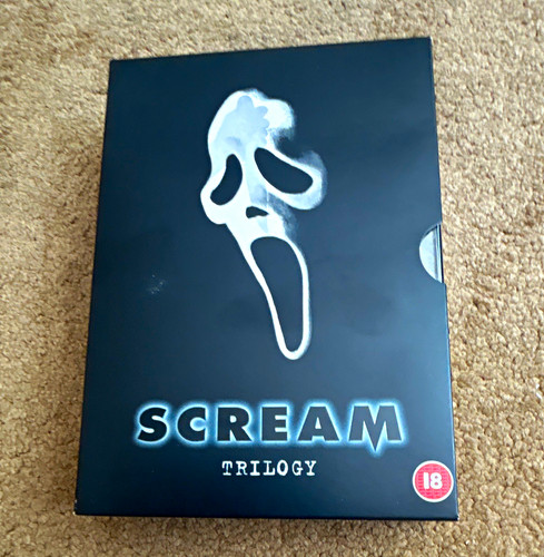 Scream trilogy dvd box set - scream,
