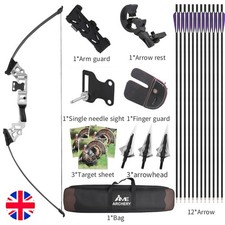 50" Takedown Recurve Bow Arrow