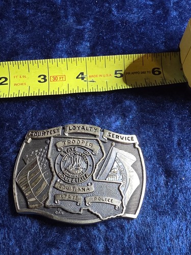 Brass louisiana state - louisiana, police