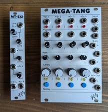 ALM Busy Circuits MEGA-TANG + MT-EX1 Expander Stereo Mixer VCA Panning Eurorack