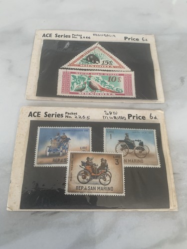 Ace series stamps packet - series,