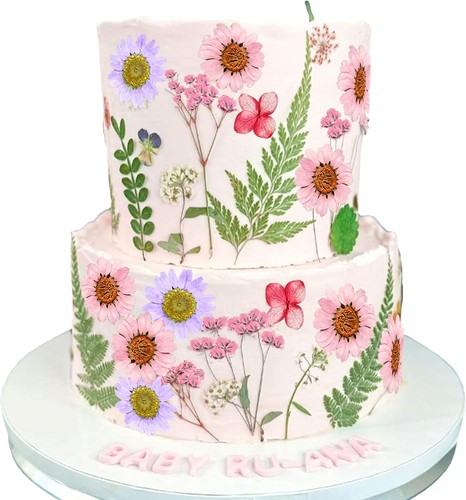 Wildflower cake toppers - cake,