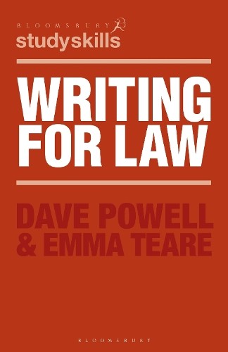Writing for law - law, (macmillan