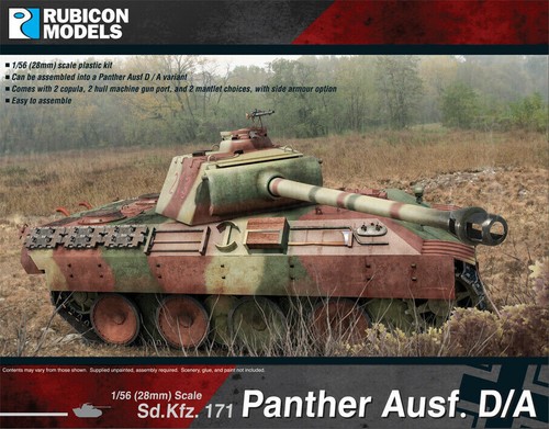 Rubicon panther ausf plastic - rubicon,