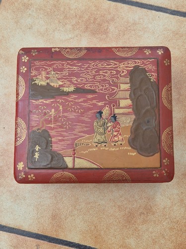 Vintage chinese red - chinese,