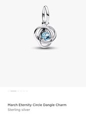 Pandora March Birthstone