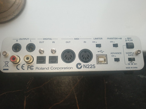 Roland n225 edirol - edirol, usb