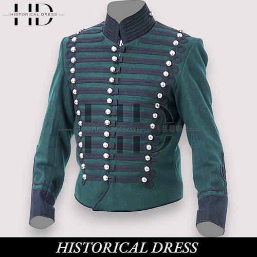 Men green military british - men's,