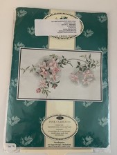 Needlepoise Pink Clematis Cross Stitch Kit:  Vintage