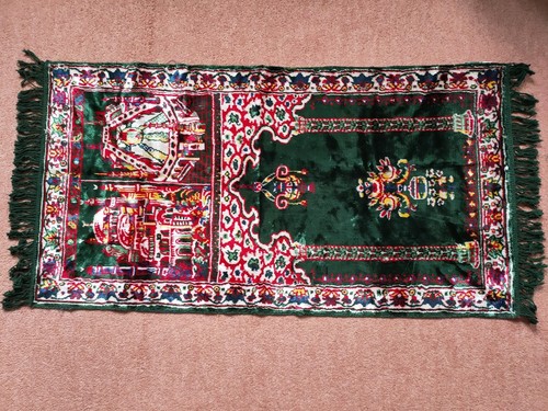 Swan brand velveteen rug - brand,